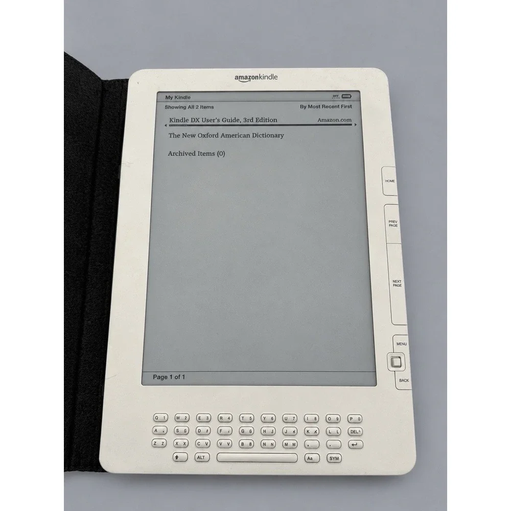 Amazon kindle dx